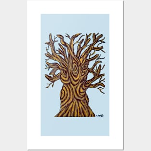 Solitary Tree in Acrylic Posters and Art